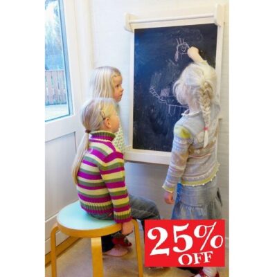 Væghængt staffeli m/ kridttavle (lille)