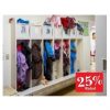 Garderobe Ran-Lux m/bænk NU-25%