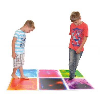 Farveplader sanseleg (6 stk.)