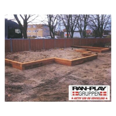 Sandkasse afgrænsning