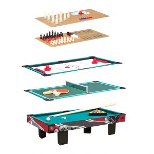 Multifunktionel spillebord i bordmodel