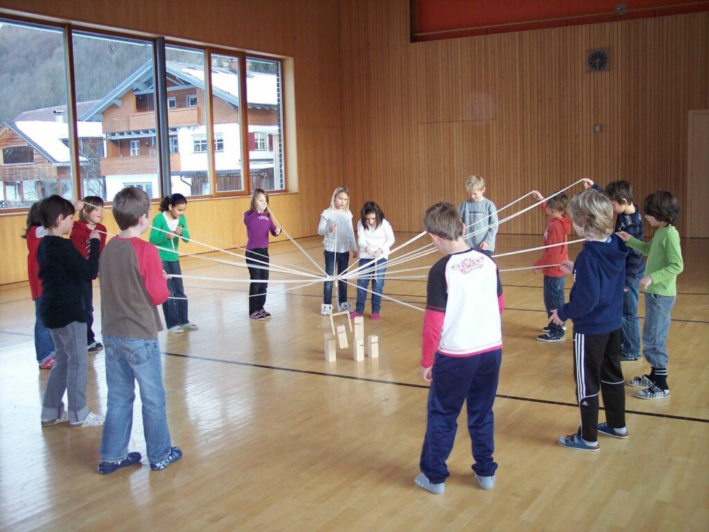 Teamworks tårn spil