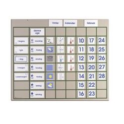 Magnet kalender skole