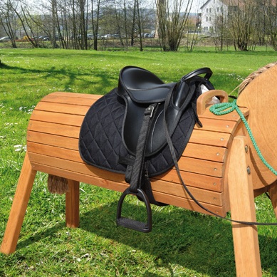Saddel til træhest