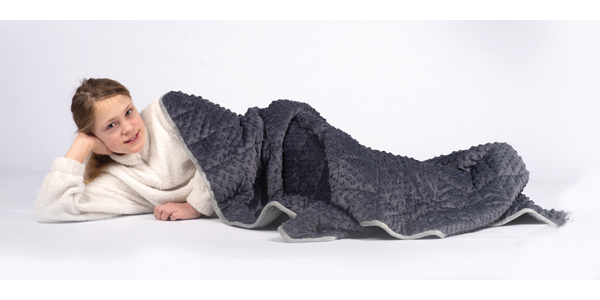 Vægttæppe, tungt tæppe, vægtet tæppe 4kg