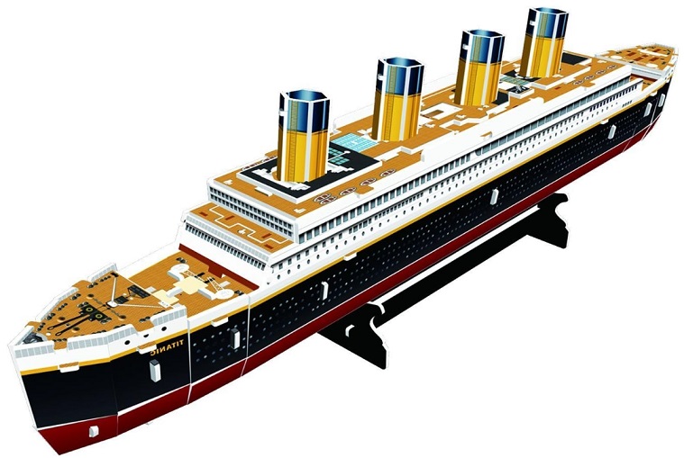 3D puslespil Titanic - Billede 2